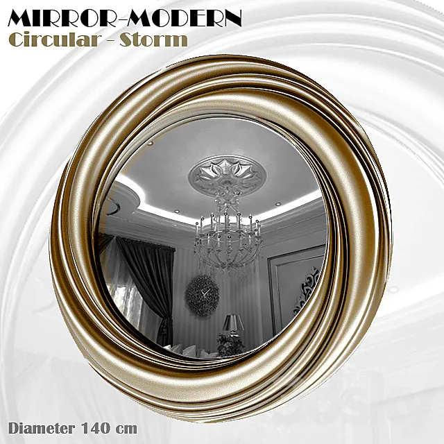 Mirror. Modern 3DModel Mirror. Modern 3DModel