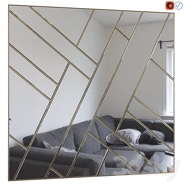 Mirror panel 3D Model