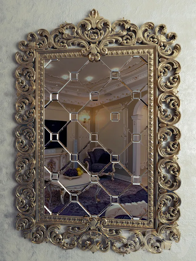 Mirror pattern classic 3DModel Mirror pattern classic 3DModel