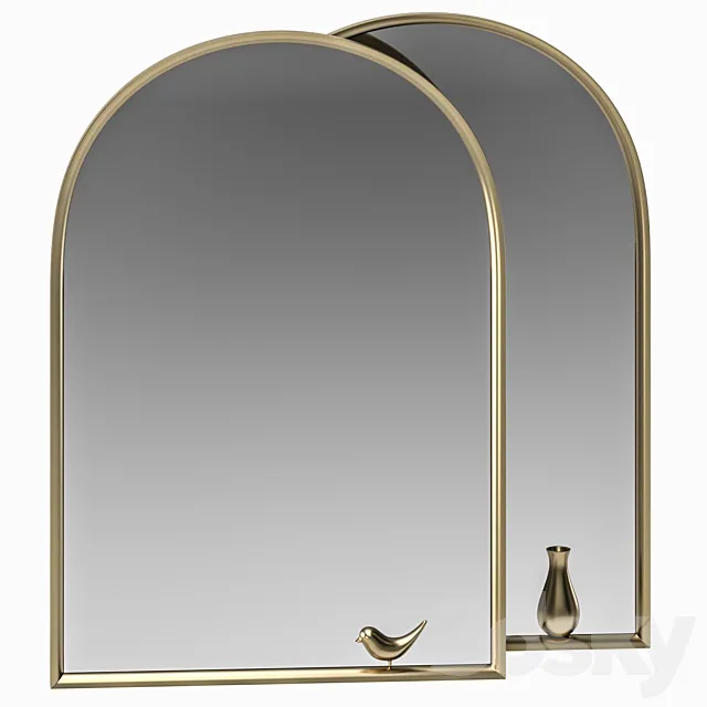 Mirror Portrait 3DModel Mirror Portrait 3DModel