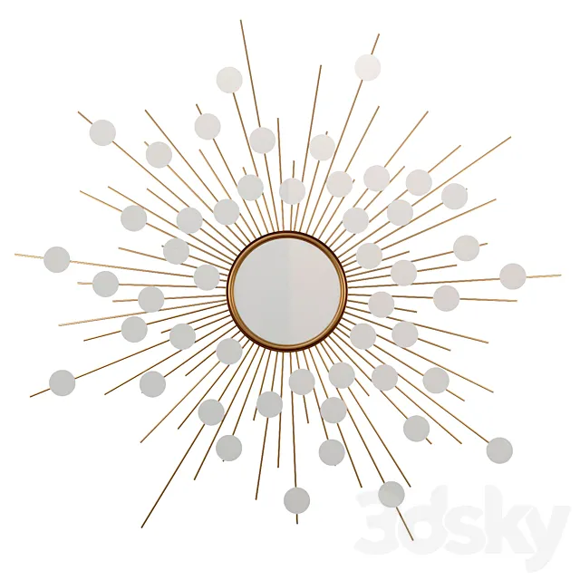 Mirror Reflections Eichholtz 3DModel