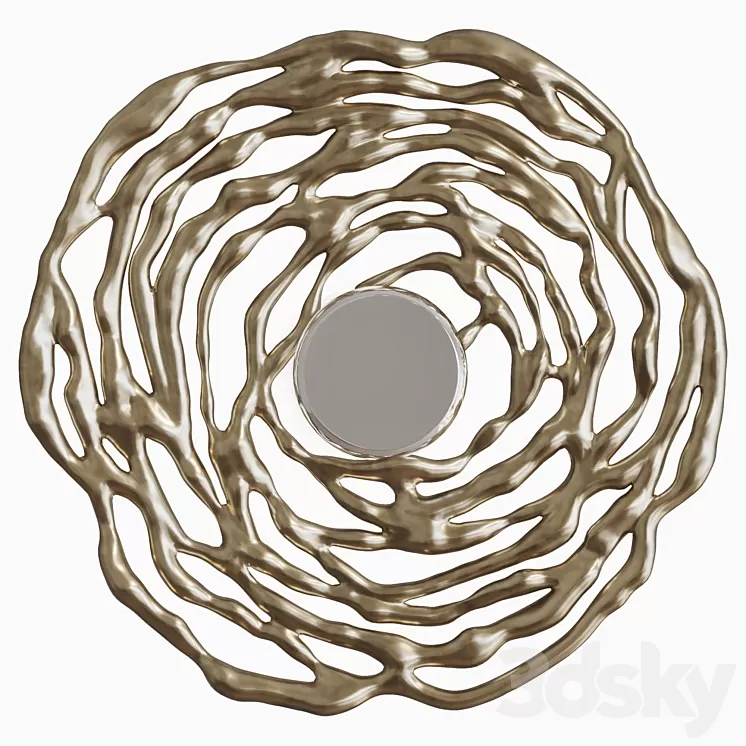 Mirror Rose GARDA DECOR 3D Model Free Download