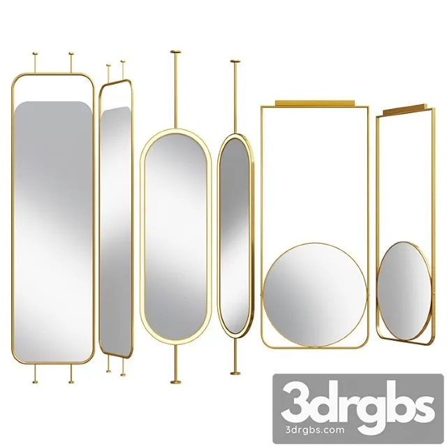 Mirror Set 3D Model Download Mirror Set 3D Model Download