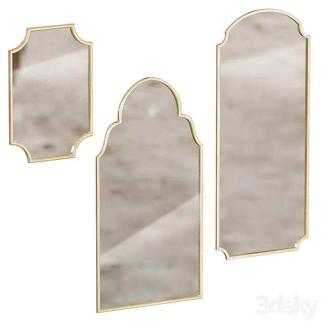 mirror set cazarina 3D Model