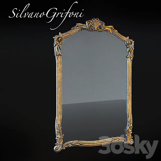 Mirror Silvano Grifoni 3D Model Mirror Silvano Grifoni 3D Model