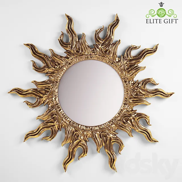Mirror “Sun” MK6027 3DModel Mirror “Sun” MK6027 3DModel