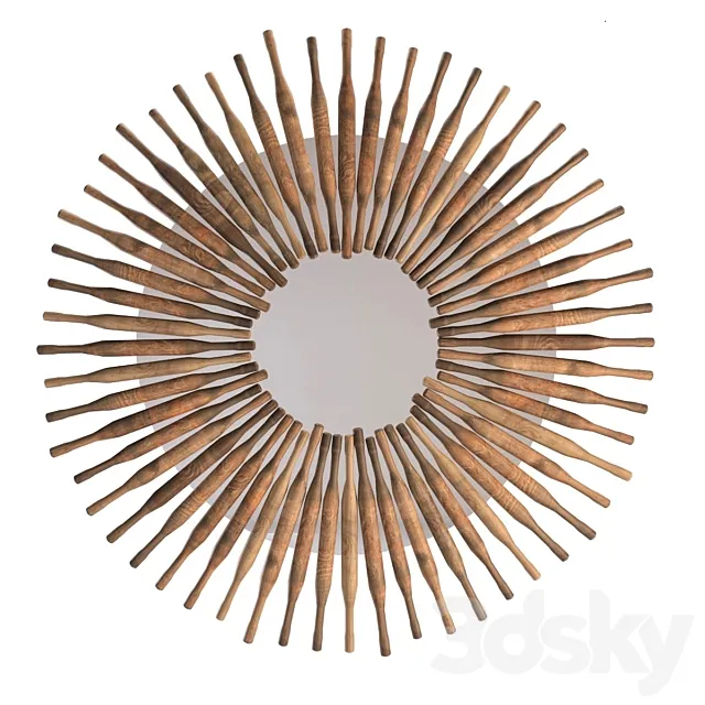 Mirror sunlight 3D Model Mirror sunlight 3D Model