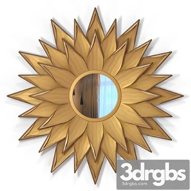 Mirror – tylar la redoute sunflower 3D Model Download