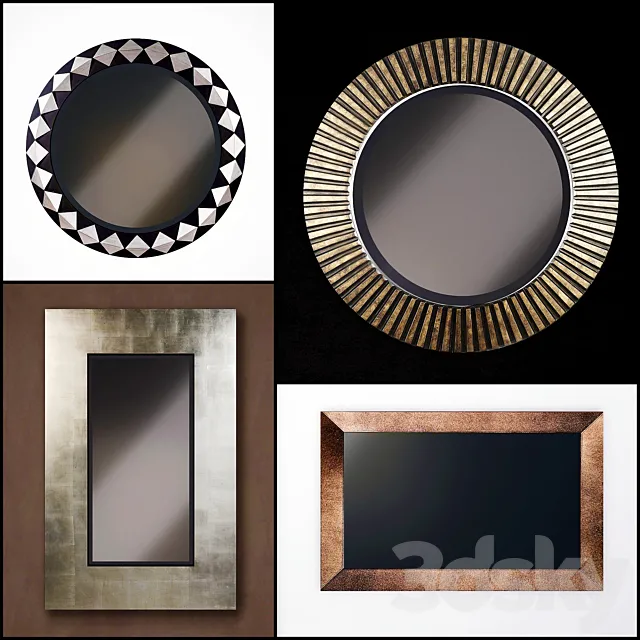 Mirror wall 15 3D Model