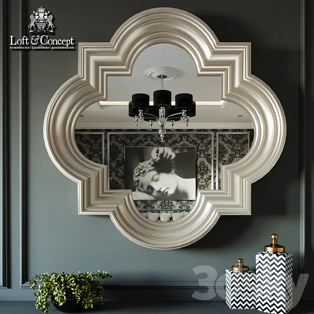 Mirror wall mirror mirror 3D Model