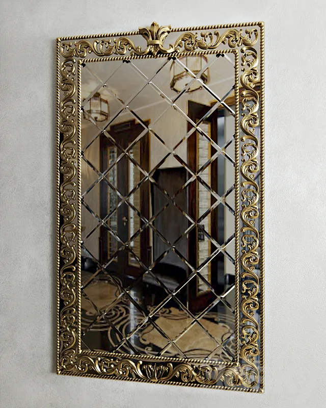 Mirror with a pattern 3DModel Mirror with a pattern 3DModel