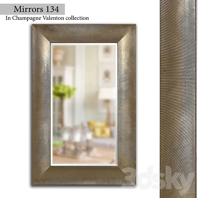 Mirrors 134 3D Model Mirrors 134 3D Model
