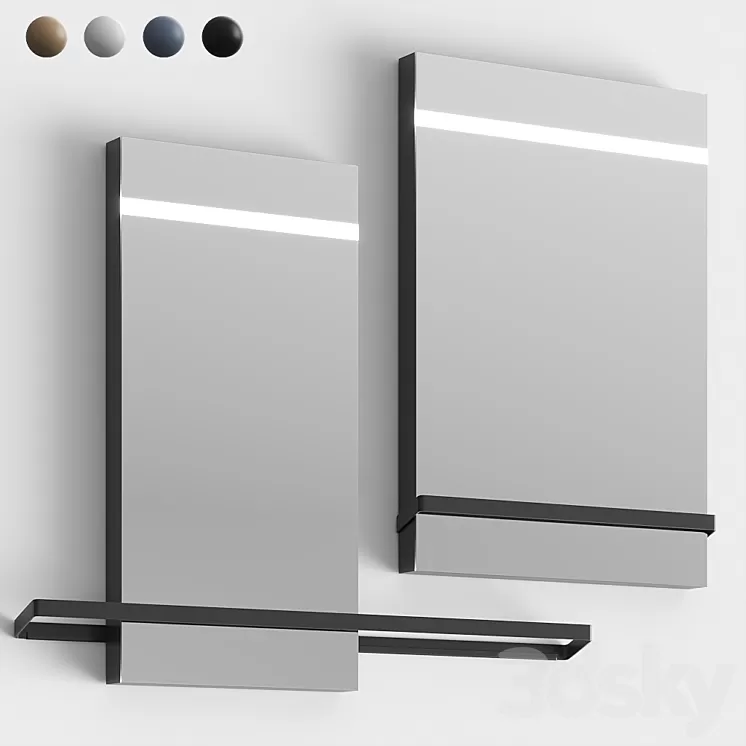 Mirrors BERTOCCI Fly 3D Model Mirrors BERTOCCI Fly 3D Model
