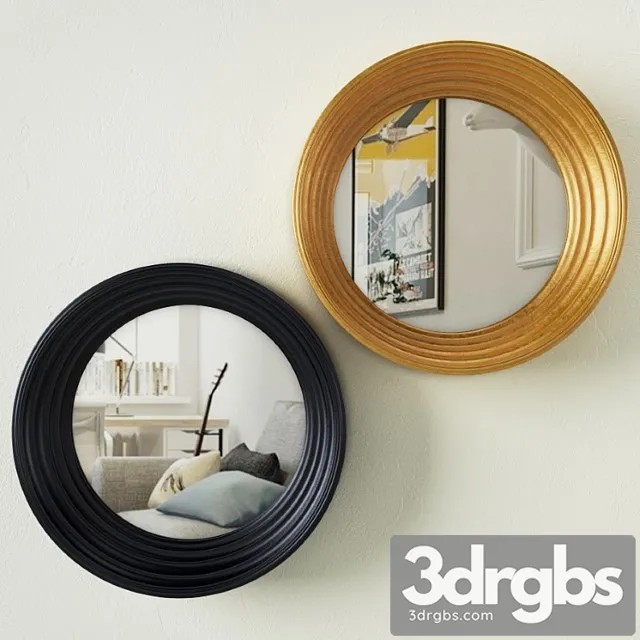 Mirrors in the frame zara home 3D Model Download