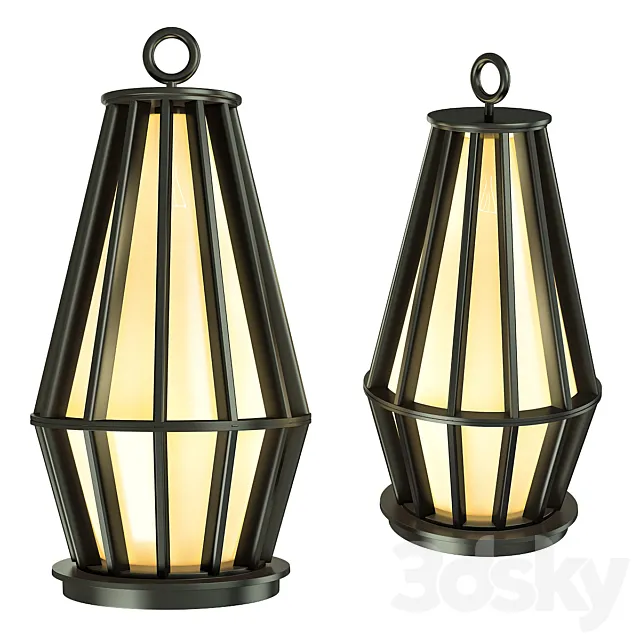 Mirtilla floor lamp by Promemoria 3D Model Mirtilla floor lamp by Promemoria 3D Model