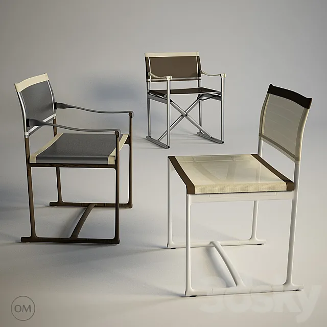 Mirto Outdoor Chair 3D Model