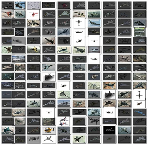 Misc. Planes 3D Models Collection