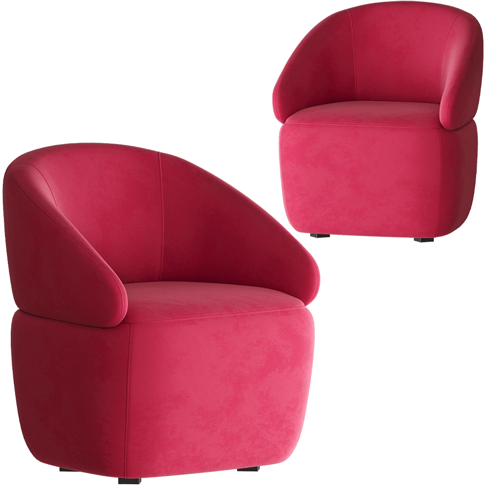 MISSANA – Armchair Agora Petit 3D Model MISSANA – Armchair Agora Petit 3D Model
