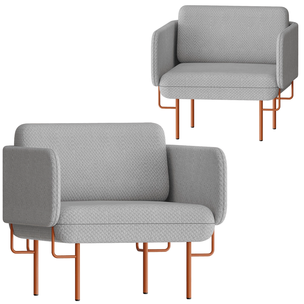 MISSANA – Armchair Missana Alce 3D Model MISSANA – Armchair Missana Alce 3D Model