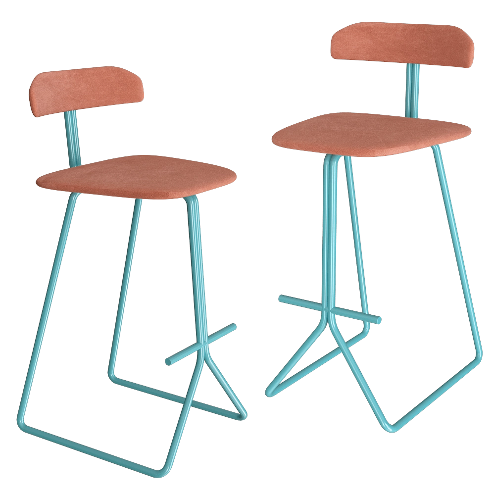 MISSANA – Bar Stool Rider 3D Model MISSANA – Bar Stool Rider 3D Model