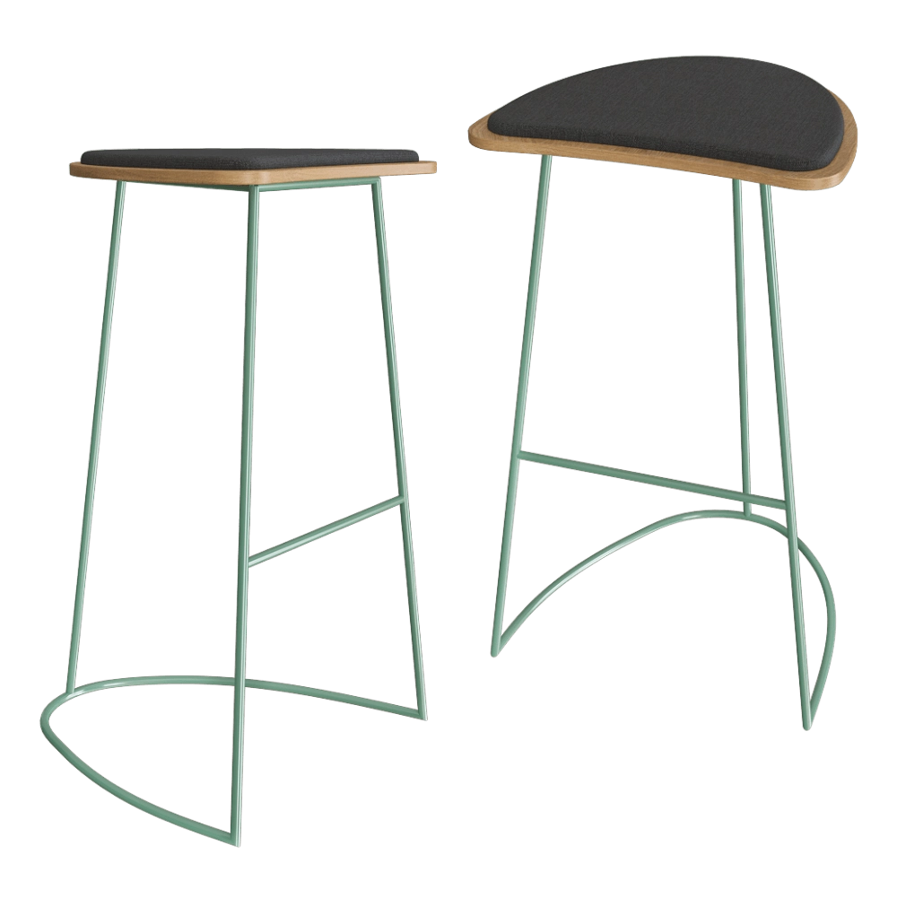 MISSANA – Bar stool without backrest 3D Model MISSANA – Bar stool without backrest 3D Model