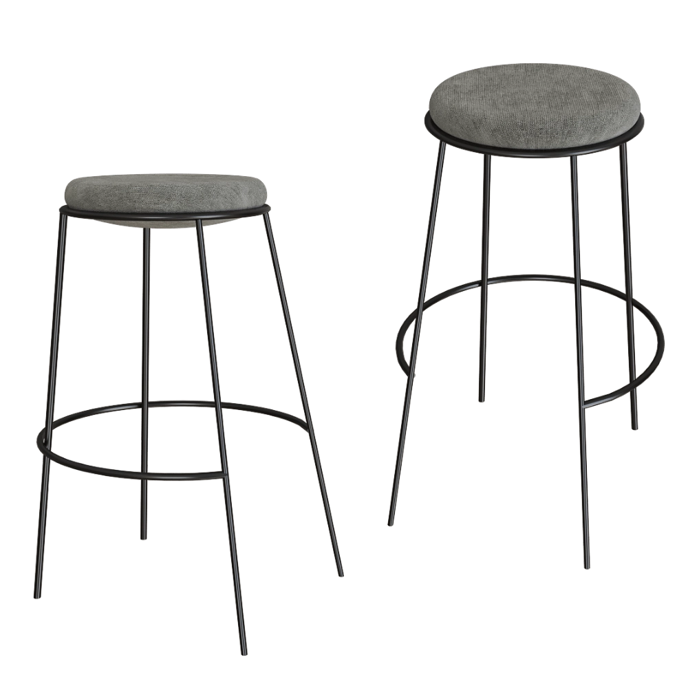 MISSANA – Bar Stool without backrest Nest 3D Model MISSANA – Bar Stool without backrest Nest 3D Model