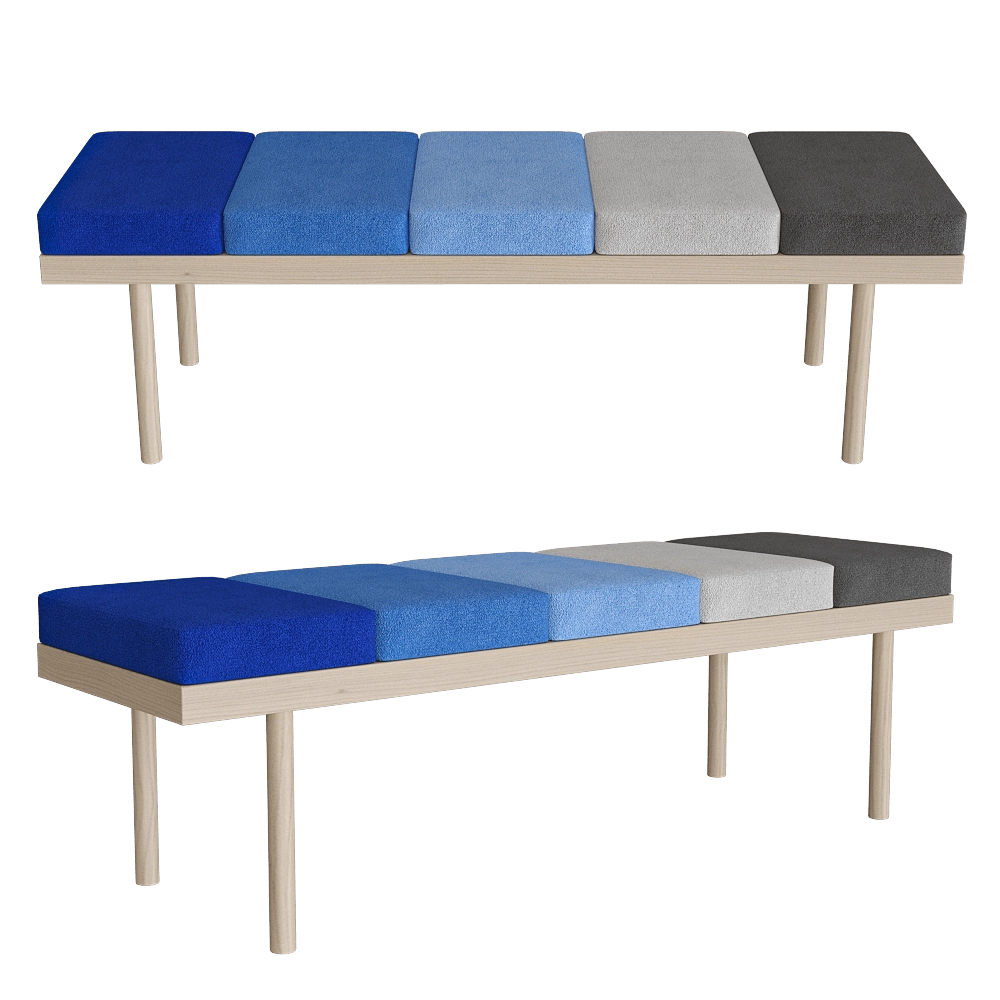 MISSANA – Bench Valentino 3D Model