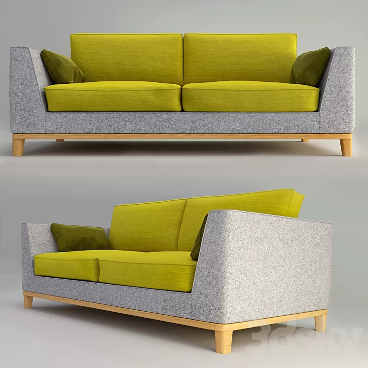 Missana Gatsby Sofa 3D Model