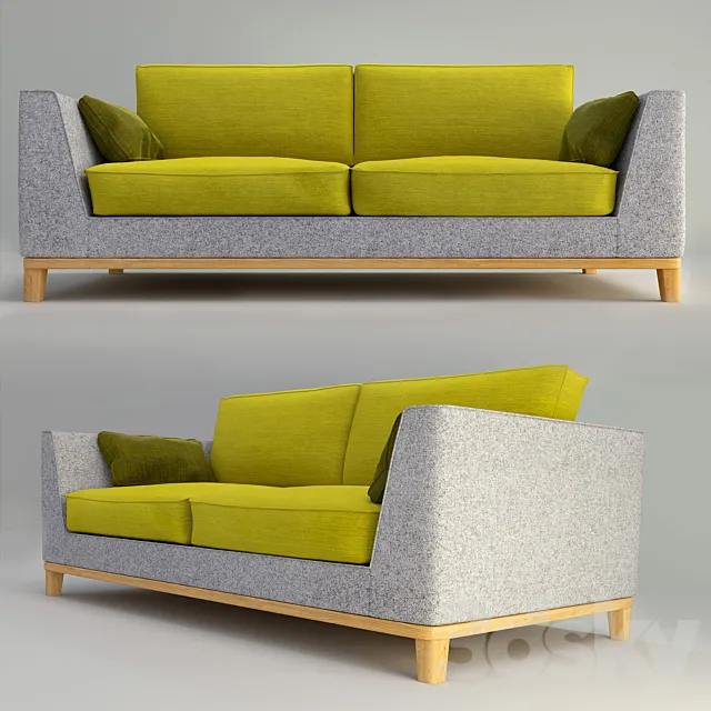 Missana Gatsby Sofa 3DModel Missana Gatsby Sofa 3DModel
