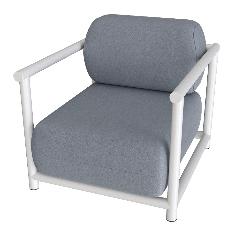 MISSANA – Outdoor armchair Bamboo 3D Model