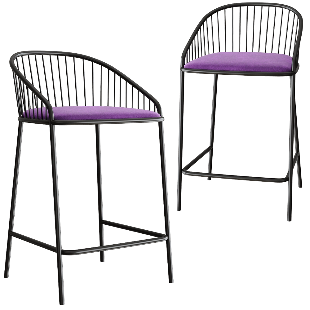 MISSANA – Semi barstool Agora 3D Model