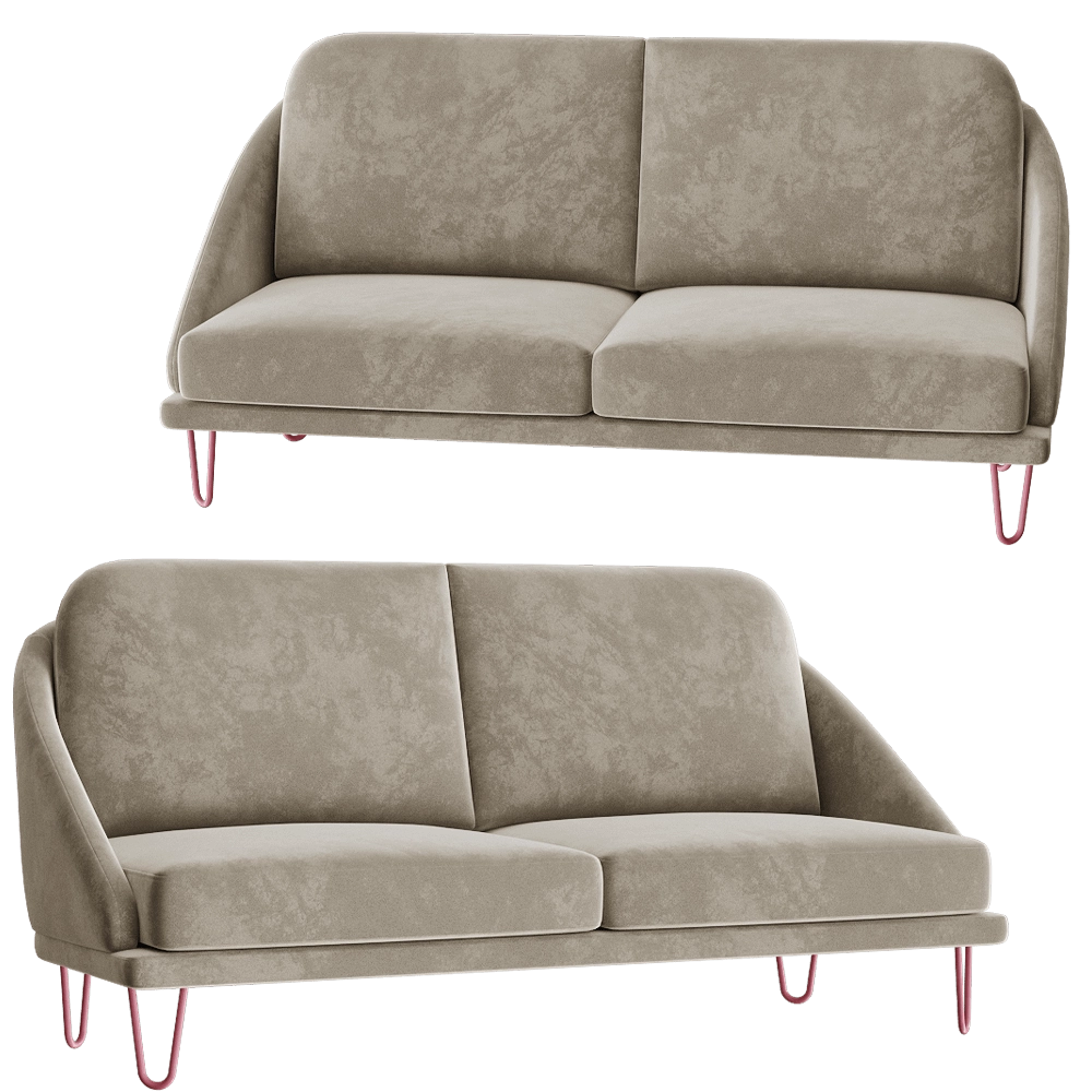 MISSANA – Sofa Agora 3 seater 3D Model MISSANA – Sofa Agora 3 seater 3D Model