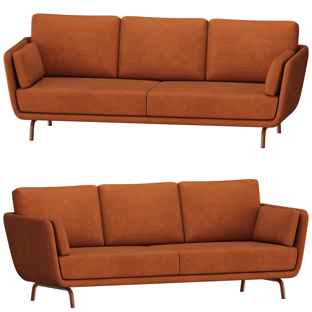 MISSANA – Sofa Swan 3D Model MISSANA – Sofa Swan 3D Model