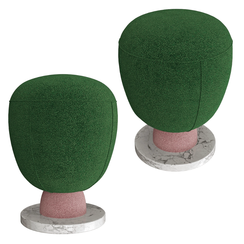 MISSANA – Toadstool Big Ottoman 3D Model