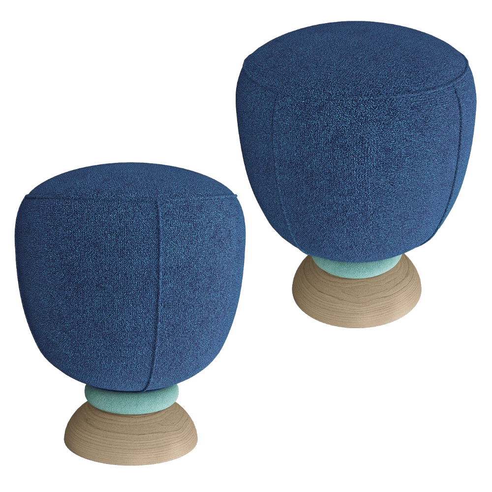 MISSANA – Toadstool Small Ottoman 2 3D Model