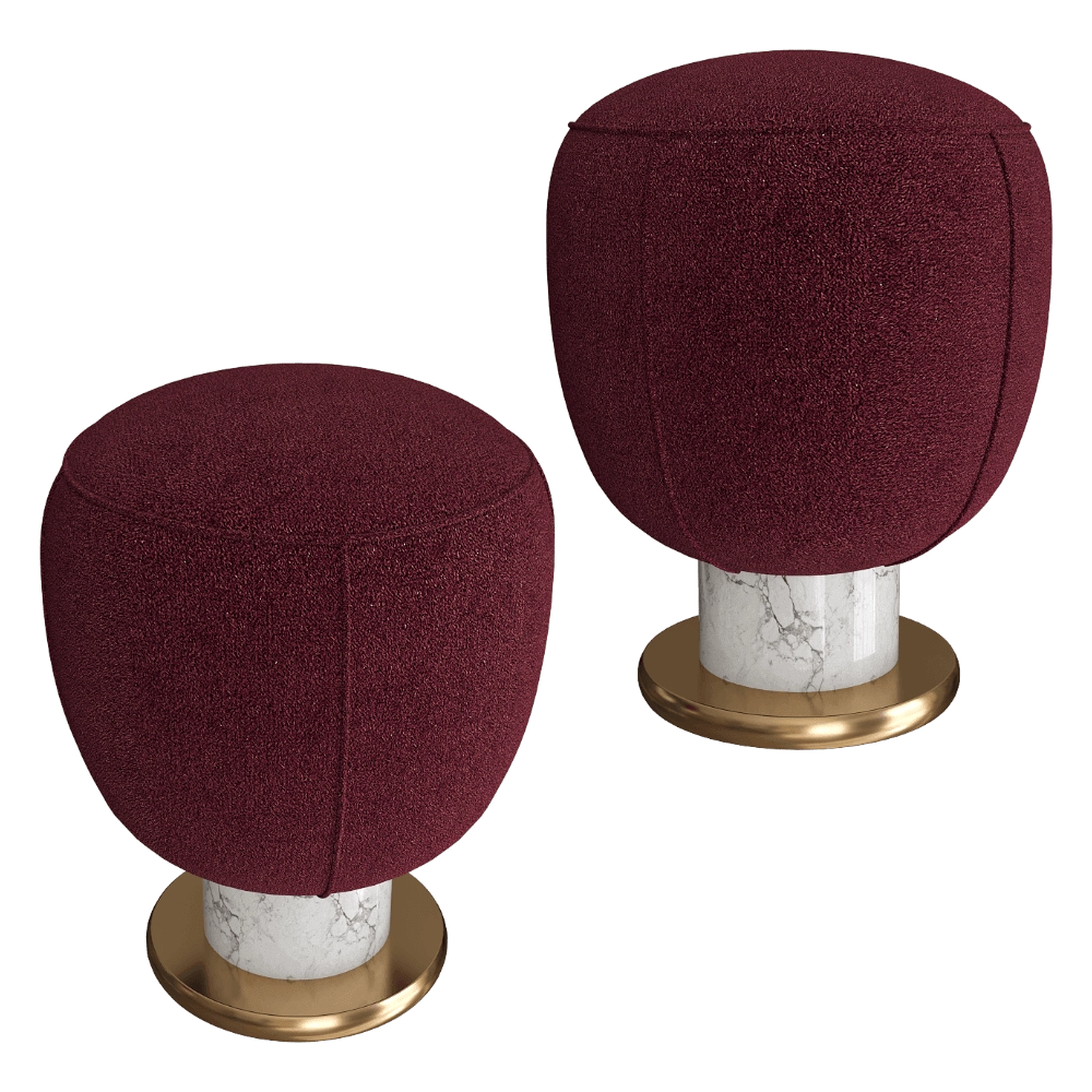 MISSANA – Toadstool Small Ottoman 3D Model