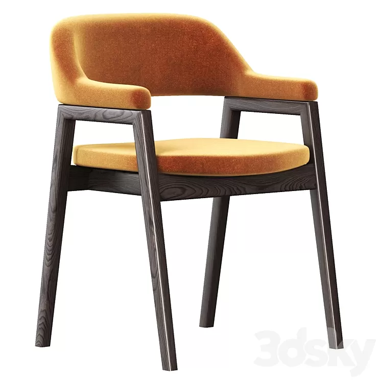 Mist Dining Chair 3D Model Mist Dining Chair 3D Model
