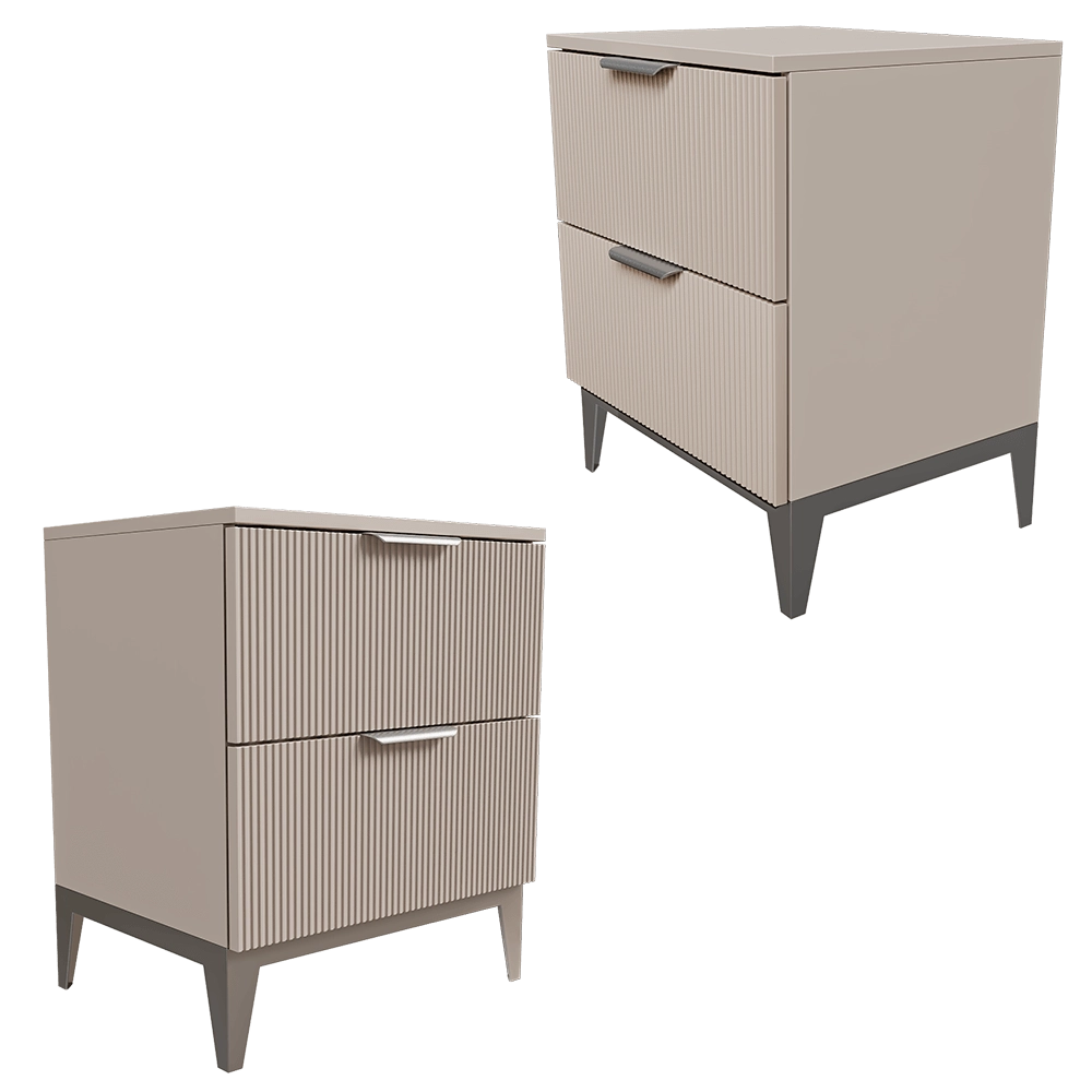 Mister Room – Bedside table DIAMOND 01 3D Model