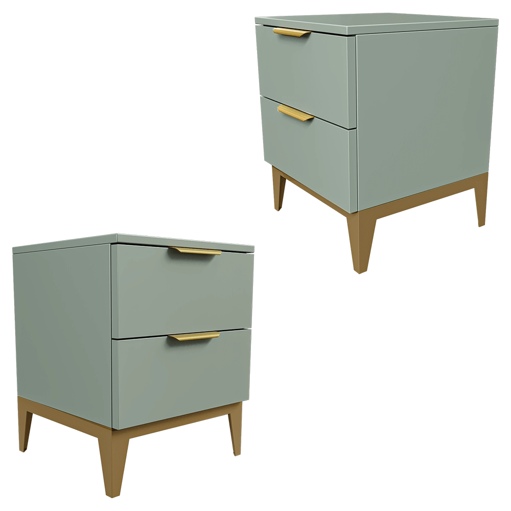 Mister Room – Bedside table DIAMOND 17 3D Model