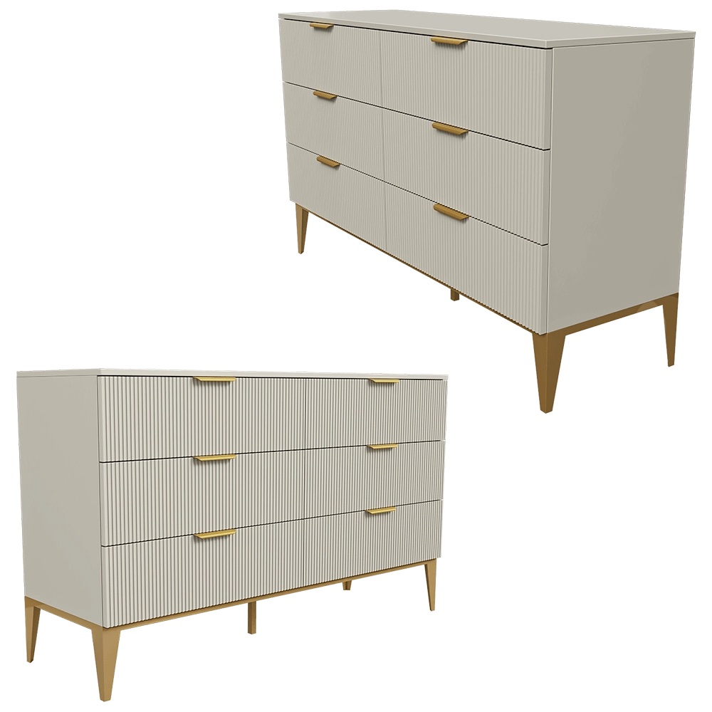 Mister Room – Chest of drawers DIAMOND 20 3D Model