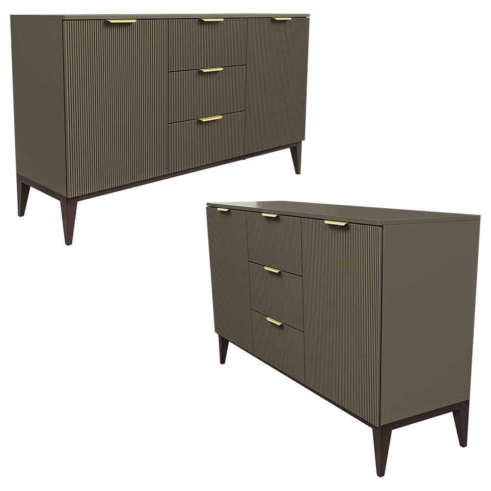 Mister Room – Chest of drawers DIAMOND WOOD 06 3D Model