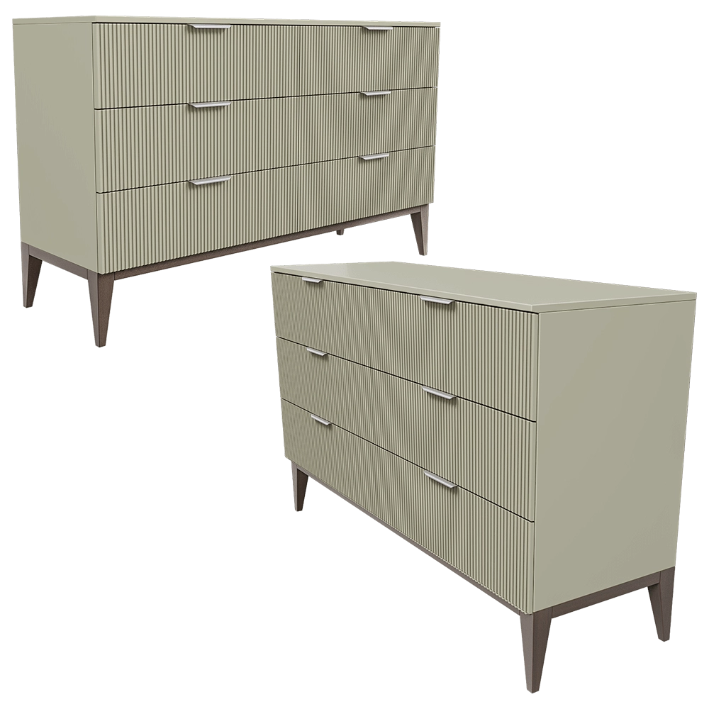 Mister Room – Chest of drawers DIAMOND WOOD 20 3D Model