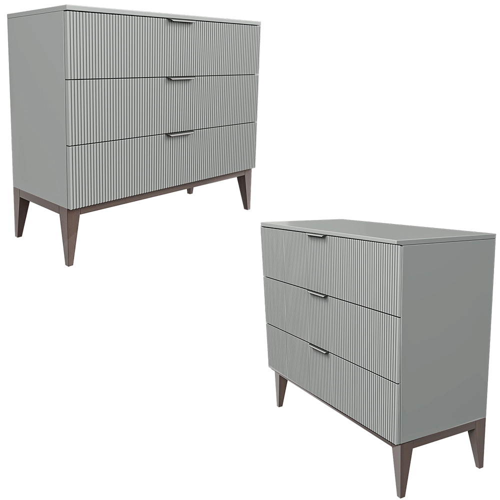 Mister Room – Chest of drawers DIAMOND WOOD 23 3D Model