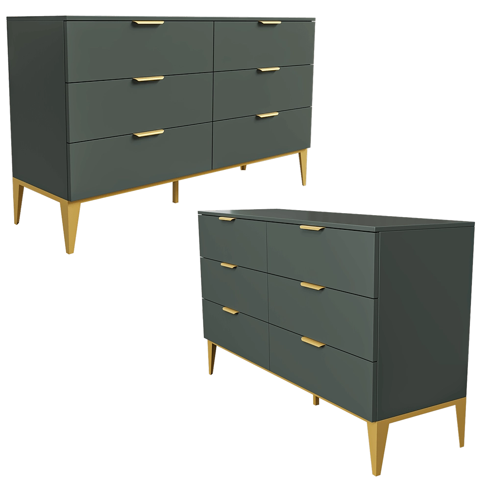 Mister Room – Chest of drawers DIAMONT 19 3D Model