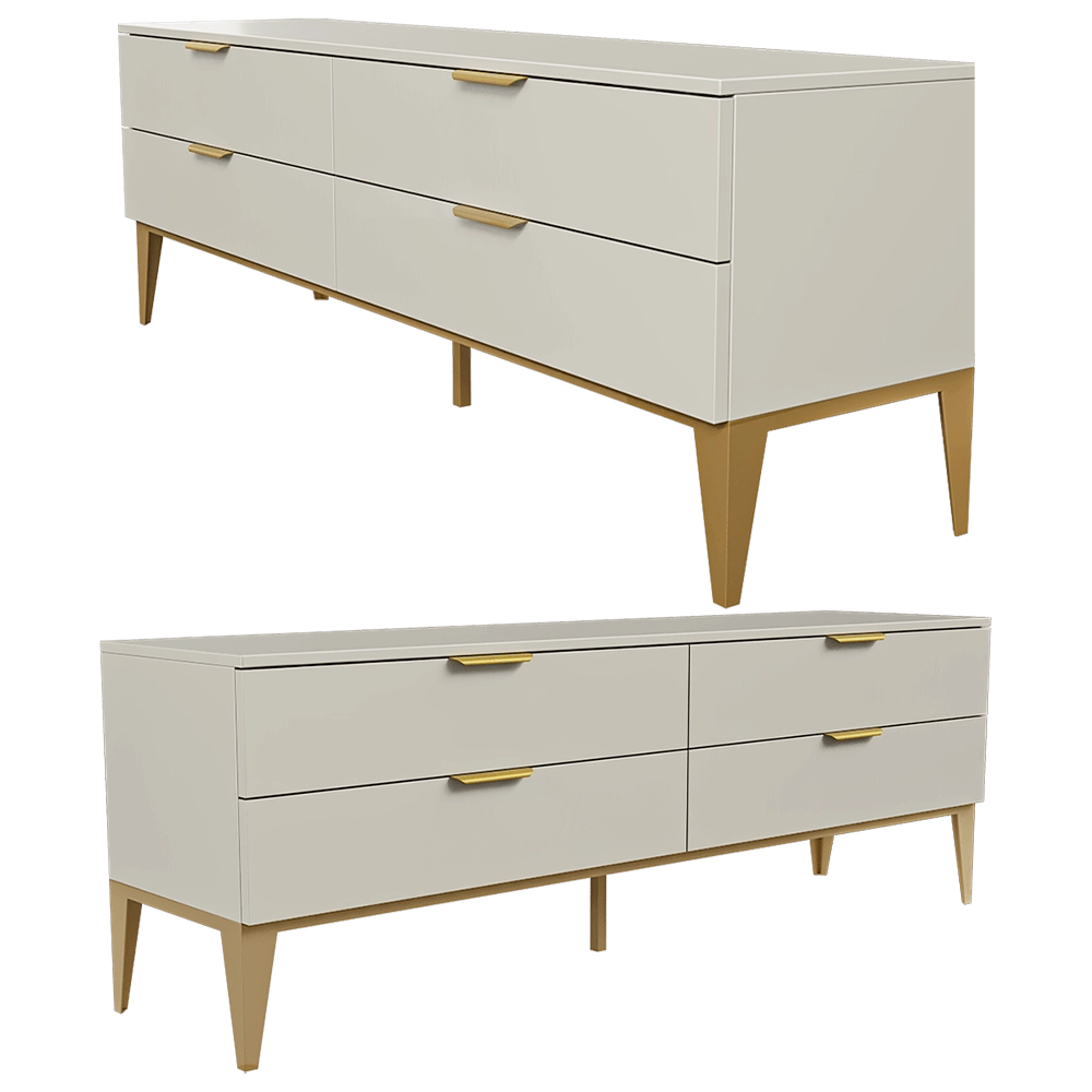 Mister Room – Chest of drawers & TV stand DIAMOND 25 3D Model