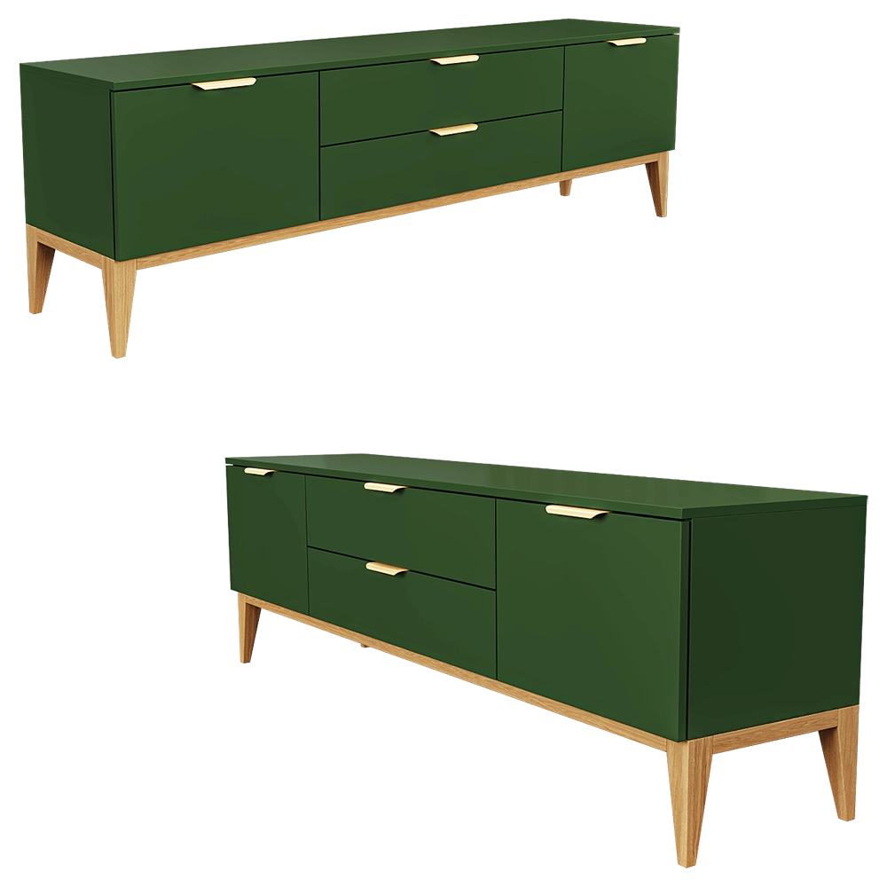 Mister Room – Chest of drawers & TV stand DIAMOND WOOD 03 3D Model