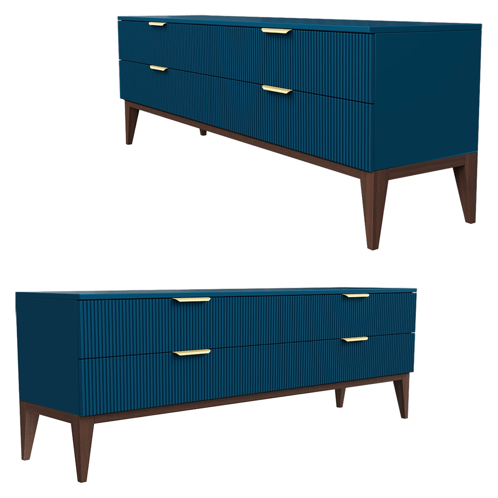 Mister Room – Chest of drawers & TV stand DIAMOND WOOD 26 3D Model