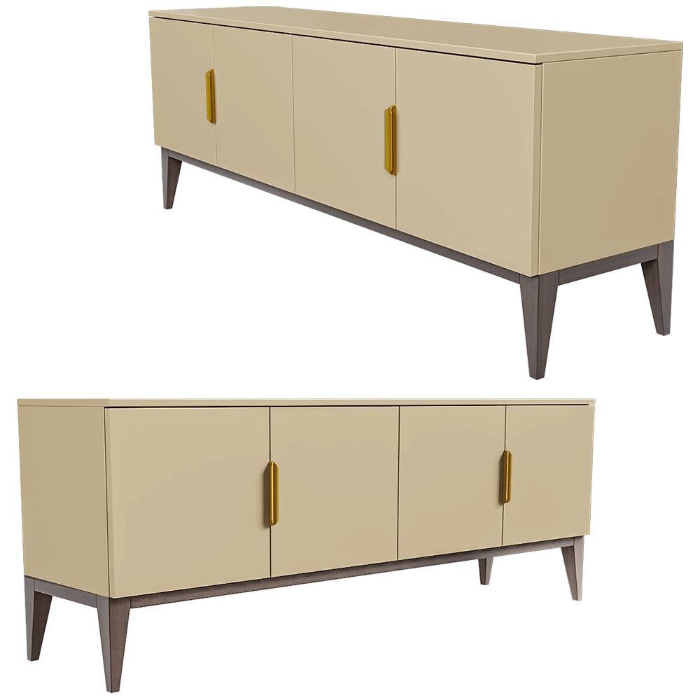 Mister Room – Chest of drawers & TV stand DIAMOND WOOD 27 3D Model