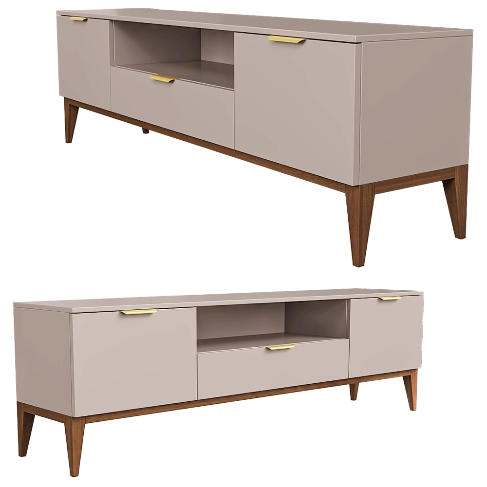 Mister Room – Chest of drawers & TV stand DIAMOND WOOD 29 3D Model