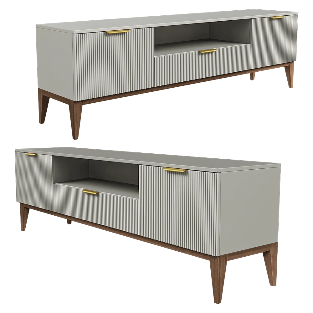 Mister Room – Chest of drawers & TV stand DIAMOND WOOD 30 3D Model
